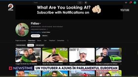 VIDEO Youtuber celebru, ajuns în Parlamentul Europei. Și-a făcut campania electorală pe YouTube